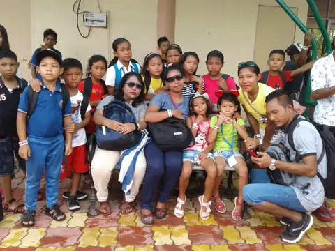 Rongram Teachers with students